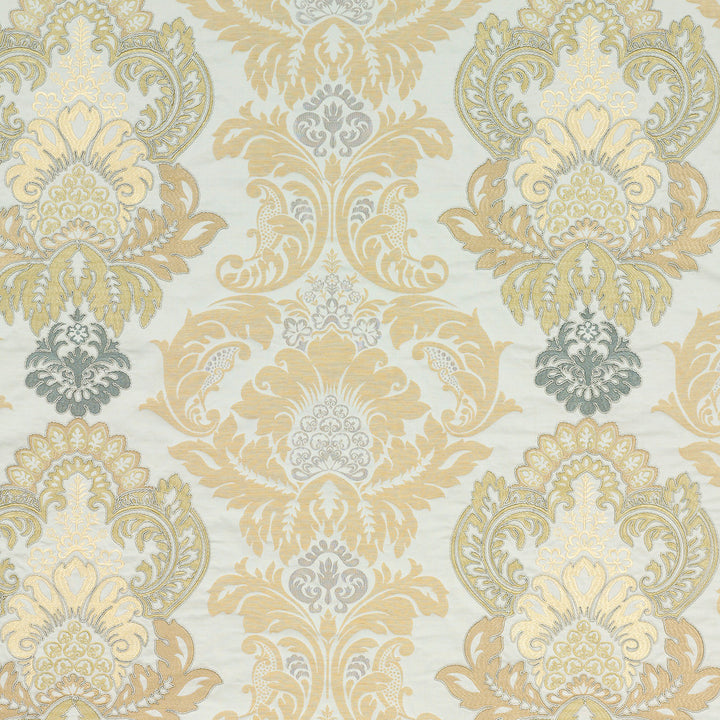 Waterford Damask Bronze/Natural by G P & J Baker Designer Fabric