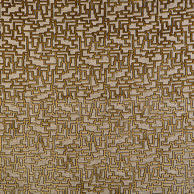 Laberinto Amarillo by Gaston Y Daniela Designer Fabric