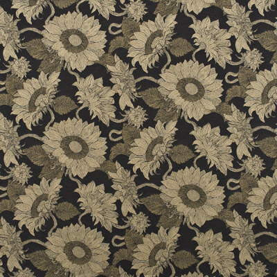 Sunflower Weave Burnt Umber by Mulberry Designer Fabric