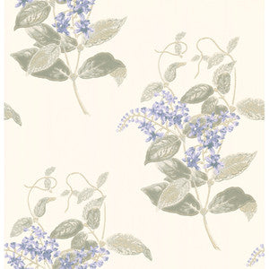 Madras Violet Violet & Grey by Cole & Son Designer Wallcovering