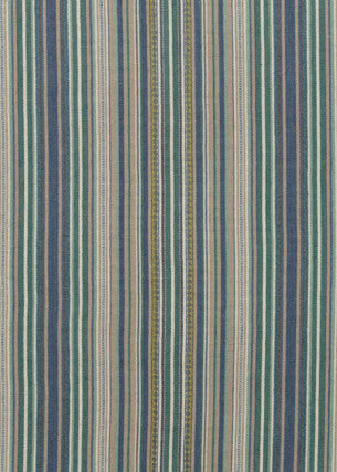 Tapton Stripe Teal/Indigo by Mulberry Designer Fabric