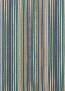 Tapton Stripe Teal/Indigo by Mulberry Designer Fabric