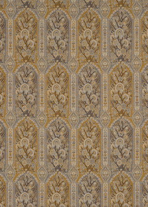 Winton Grey/Mustard by G P & J Baker Designer Fabric