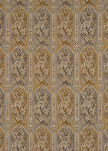 Winton Grey/Mustard by G P & J Baker Designer Fabric