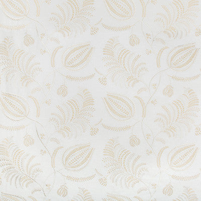 Palmero Emb Ivory/Beige by Lee Jofa Designer Fabric