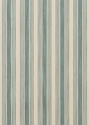 Hammock Stripe Teal by Mulberry Designer Fabric
