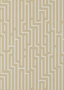 Fretwork Parchment by G P & J Baker Designer Wallcovering