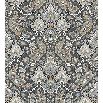 Pushkin Charcoal by Cole & Son Designer Wallcovering