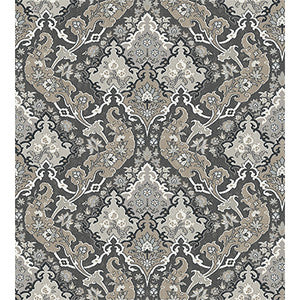 Pushkin Charcoal by Cole & Son Designer Wallcovering