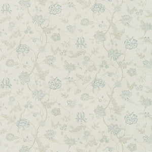 Avignon Print Aqua/Sage by Lee Jofa Designer Fabric