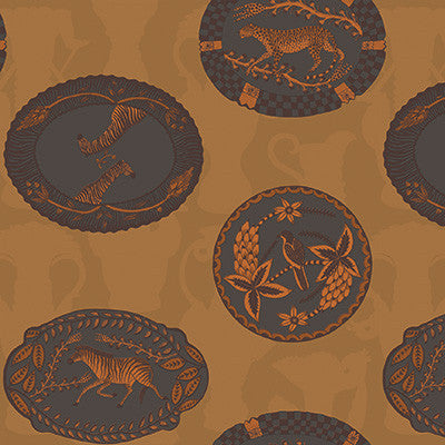 Matrinah Ochre by Cole & Son Designer Wallcovering