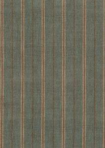 Haddon Stripe Aqua by Mulberry Designer Fabric