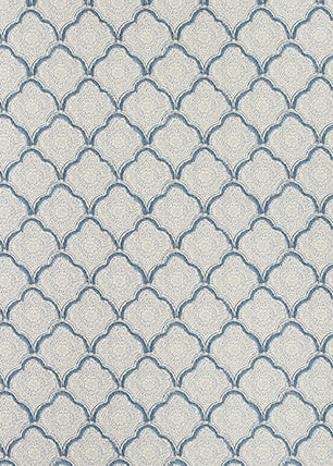 Kashmira Indigo by Baker Lifestyle Designer Wallcovering