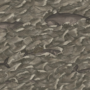 Melville Mt Charcoal by Cole & Son Designer Wallcovering