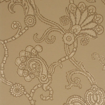 Marquise Damask Mole/Pewter by Mulberry Designer Wallcovering