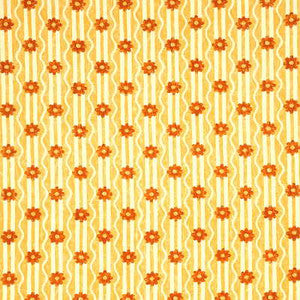 River Flower Yellow/ by G P & J Baker Designer Fabric
