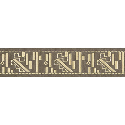 Fraktur Coffee/Cream by Lee Jofa Modern Designer Trim