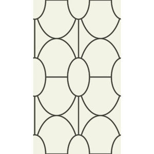 Riviera Black And White by Cole & Son Designer Wallcovering