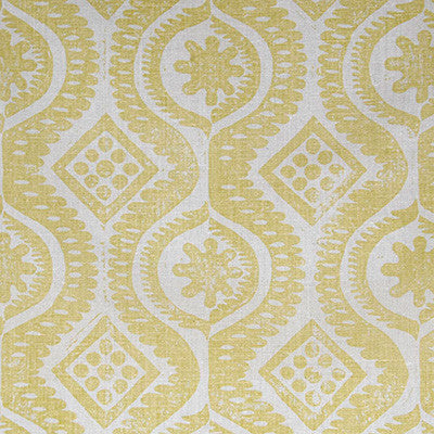 Damask Yellow by Lee Jofa Designer Wallcovering