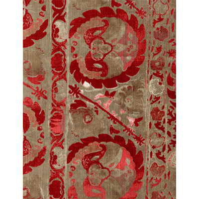 Iznik Red by Kravet Couture Designer Fabric
