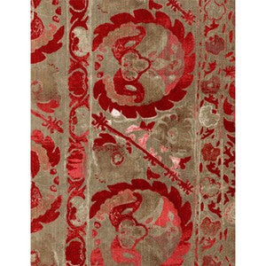 Iznik Red by Kravet Couture Designer Fabric