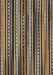 Dalton Stripe Charcoal/Bronze by Mulberry Designer Fabric