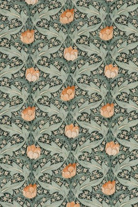 Tulip & Jasmine Teal by G P & J Baker Designer Fabric