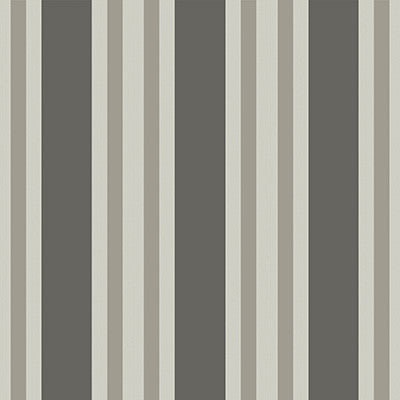 Polo Stripe Black/White by Cole & Son Designer Wallcovering
