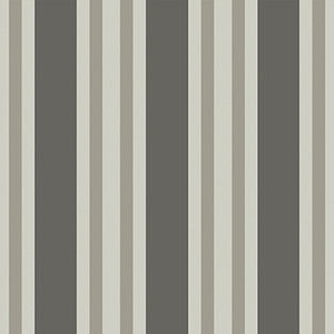 Polo Stripe Black/White by Cole & Son Designer Wallcovering