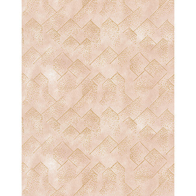 Brink Paper Blush/Gold by Lee Jofa Modern Designer Wallcovering
