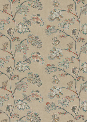 Alderwood Teal by G P & J Baker Designer Fabric