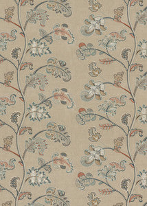 Alderwood Teal by G P & J Baker Designer Fabric