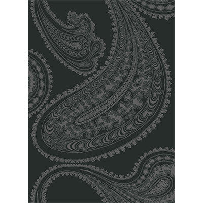 Rajapur Char Blk by Cole & Son Designer Fabric