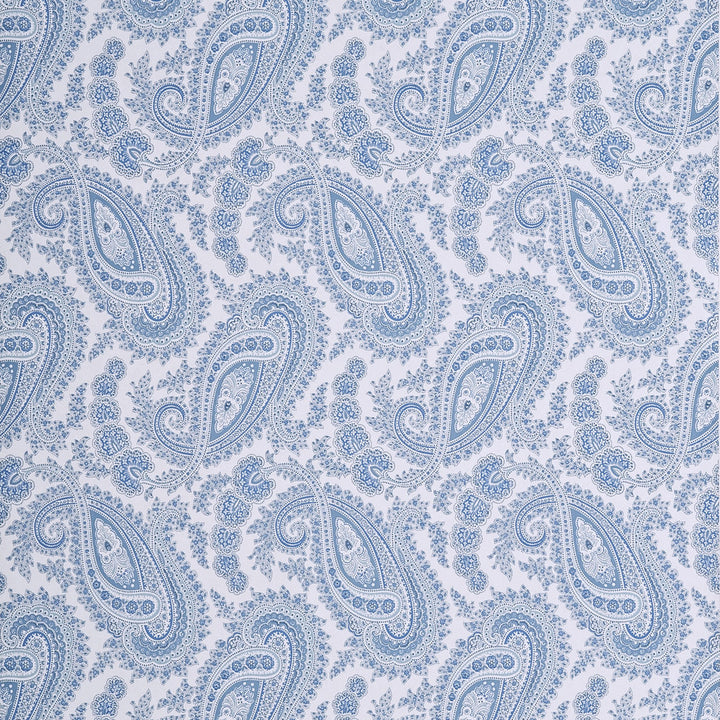 Kathak Paisley Delft/Indigo by Baker Lifestyle Designer Wallcovering