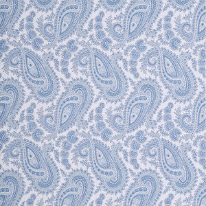 Kathak Paisley Delft/Indigo by Baker Lifestyle Designer Wallcovering
