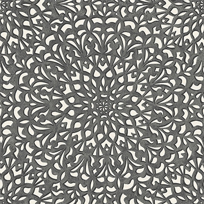 Medina Soot & Snow by Cole & Son Designer Wallcovering