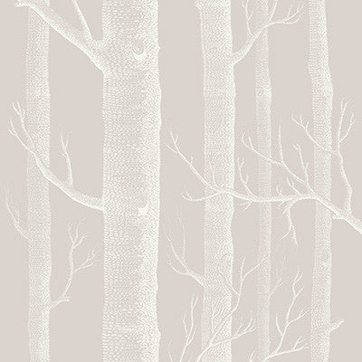 Woods Stone/White by Cole & Son Designer Wallcovering