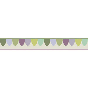 Scaramouche Purple&Green by Cole & Son Designer Wallcovering