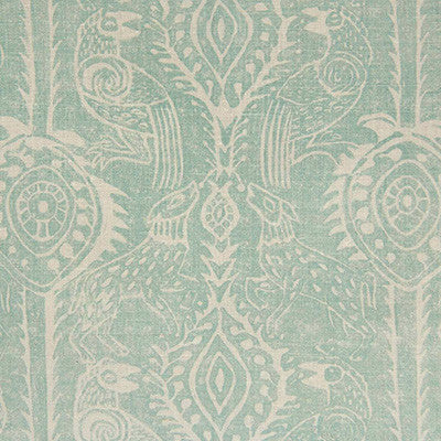 Beasties Aqua by Lee Jofa Designer Wallcovering