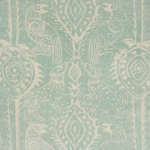 Beasties Aqua by Lee Jofa Designer Wallcovering
