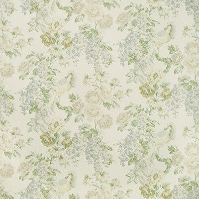 Montecito Floral Sky/Green by Lee Jofa Designer Fabric