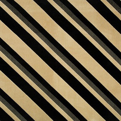 Sereno Stripe Malt/Onyx by Lee Jofa Modern Designer Fabric
