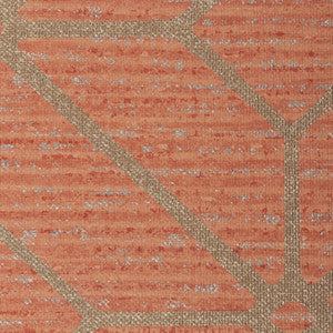 Radius Trellis Cayenne by Winfield Thybony Designer Wallcovering