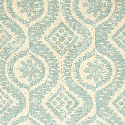Damask Aqua by Lee Jofa Designer Wallcovering
