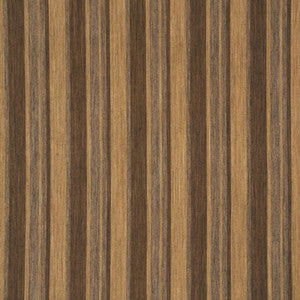 Halcyon Stripe Chocolate by Mulberry Designer Fabric