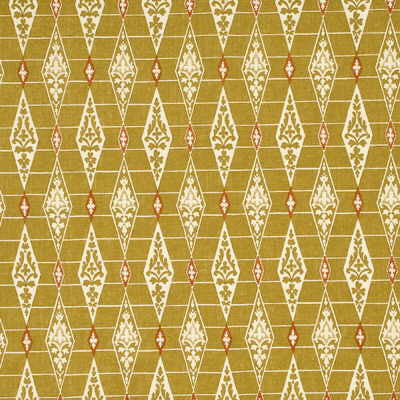 Cranley Lime/Or by G P & J Baker Designer Fabric