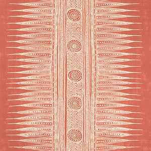 Indian Zag Paper Madder by Lee Jofa Designer Wallcovering
