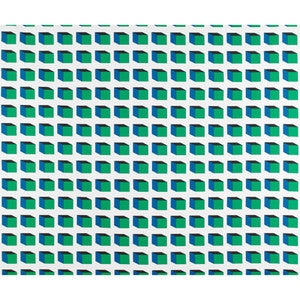 Lolo Verde/Azul by Gaston Y Daniela Designer Fabric