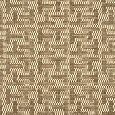 Monogram Mink by Threads Designer Fabric
