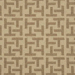 Monogram Mink by Threads Designer Fabric